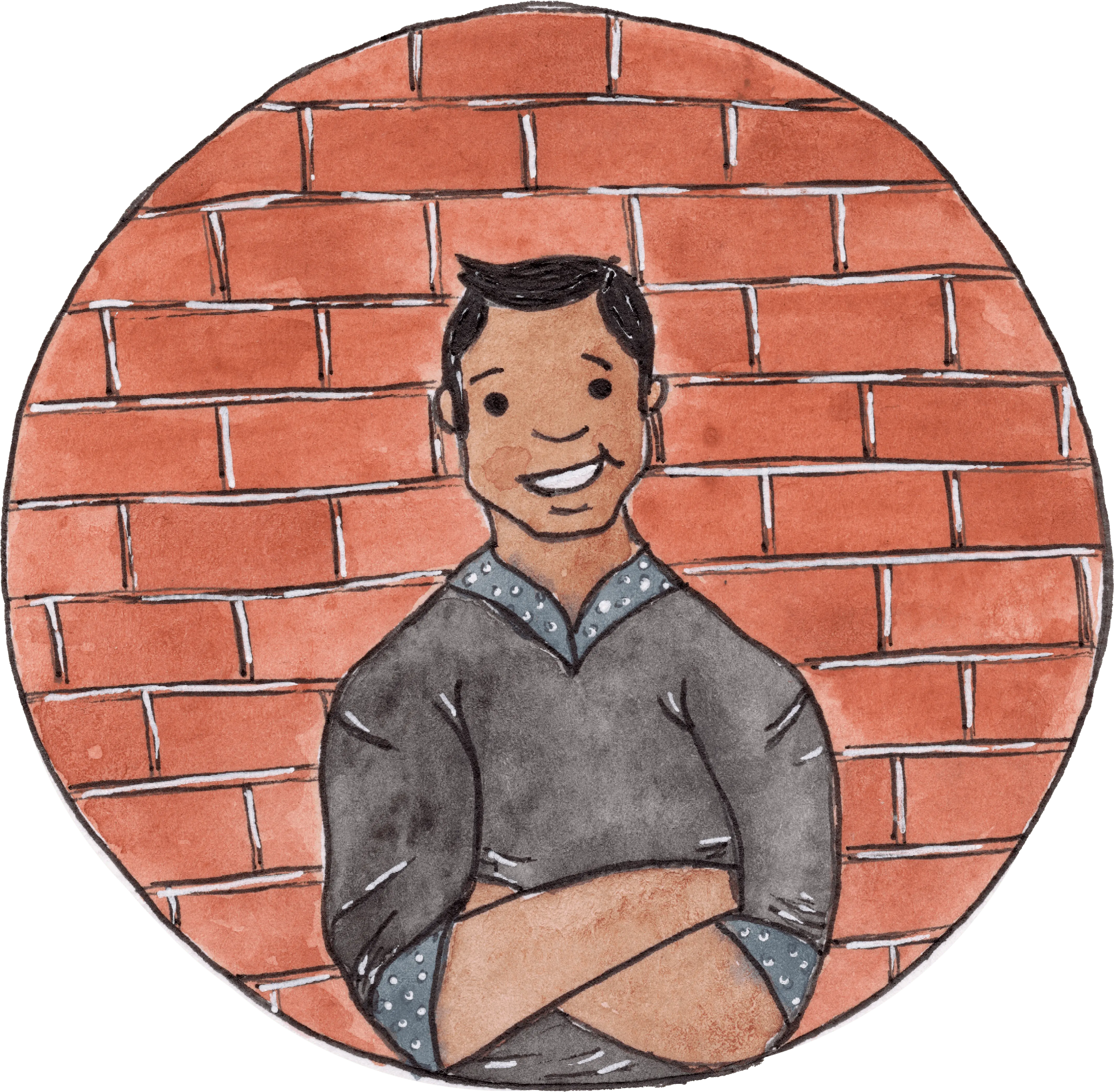Karthik Nadella illustration